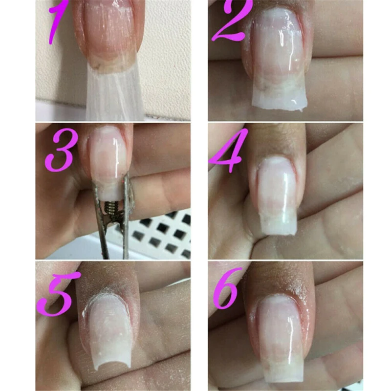 Как наращивают ногти пошаговое фото