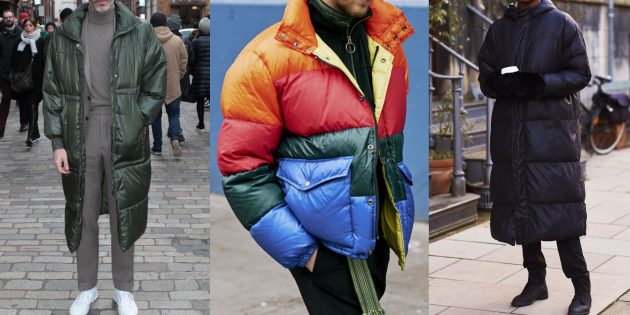 Мужская мода: объёмные куртки-пуфферы