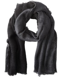 Темно-серый шарф
