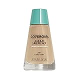 COVERGIRL, Clean Sensitive Skin Foundation, Classic Ivory, 1 Count (packaging may vary)