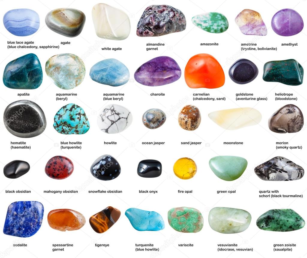 Камни драгоценные и полудрагоценные фото с названиями
