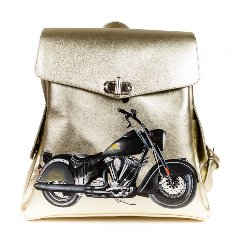 Рюкзак с мотоциклом