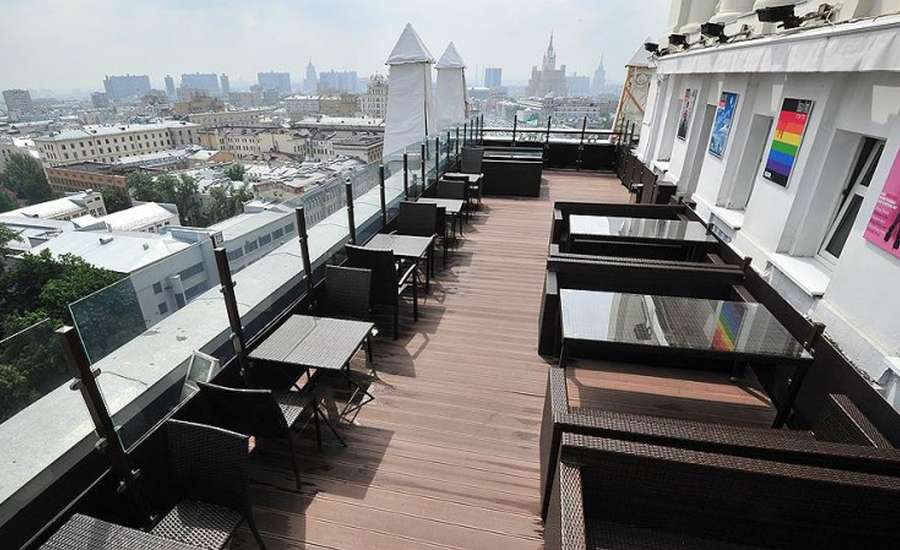 Moscow’s Nightlife Time Out Rooftop Bar